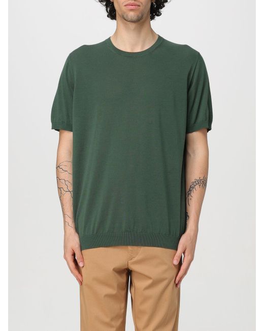 Drumohr T-shirt in Green für Herren