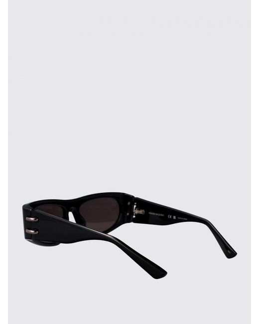 McQueen Black Am0471S Acetate Sunglasses