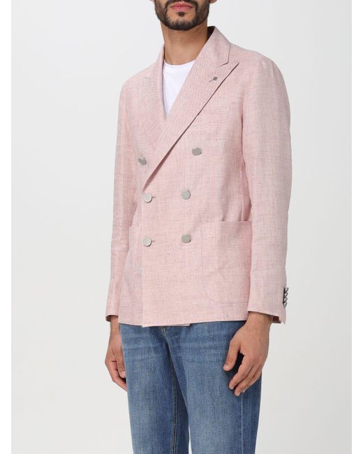Tagliatore Pink Blazer for men