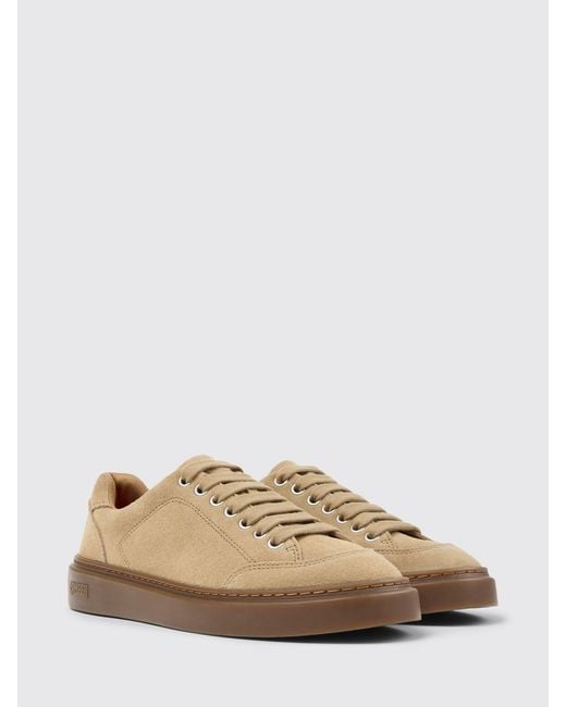 Camper Brown Runner Twentyfive Suede Sneakers