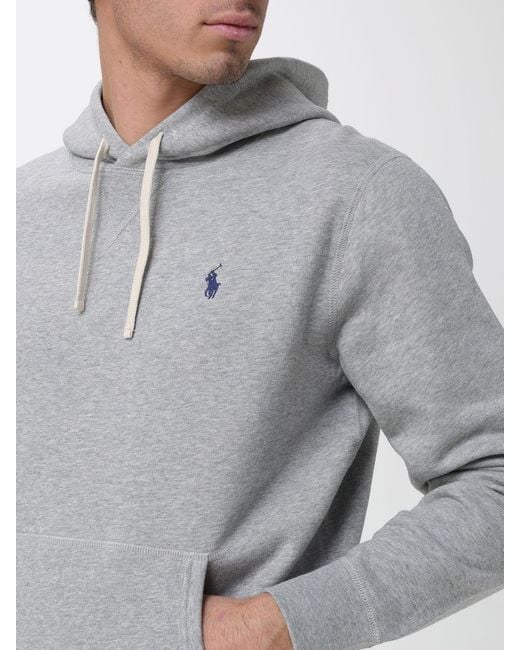 Polo Ralph Lauren Gray Sweatshirt for men