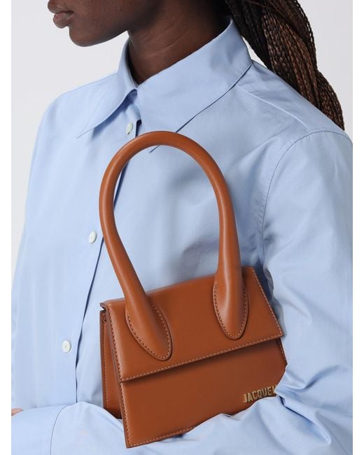 Jacquemus Orange Chiquito Leather Bag