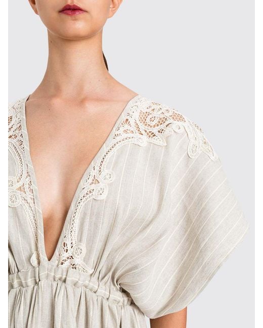 Twinset White Mini Dress