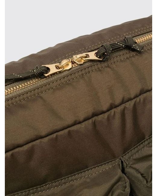 Porter-Yoshida and Co Brown Nylon Shoulder Bag for men