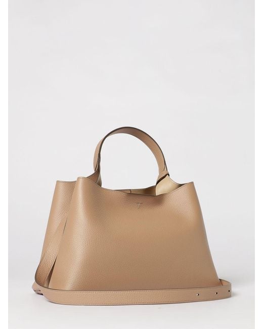 Tod's Natural Medium Leather Bag
