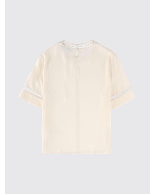 Fabiana Filippi Natural Crêpe De Chine Blouse