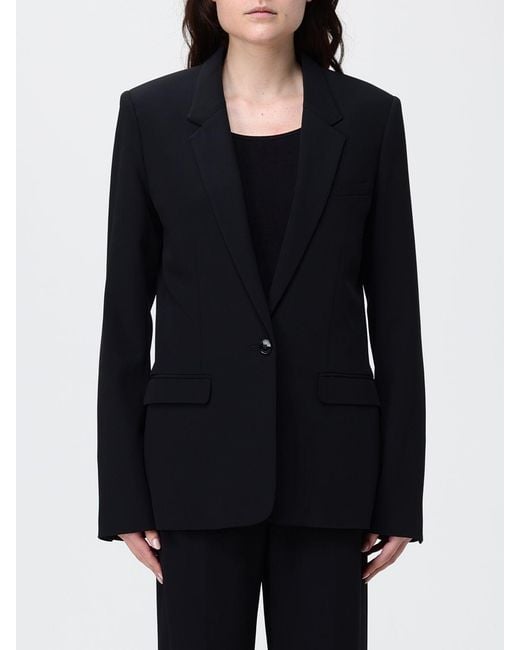 Isabel Marant Black Silk Blazer