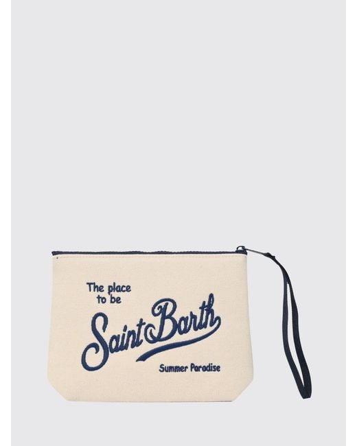 Mc2 Saint Barth Natural Cotton Blend Aline Pouch for men