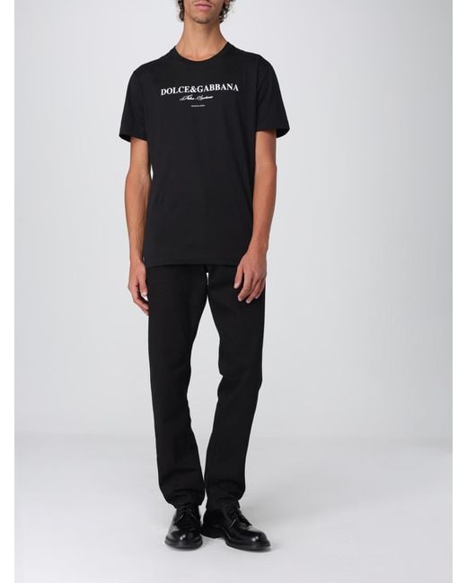 Dolce & Gabbana Black Dolce &Amp Gabbana Trousers for men