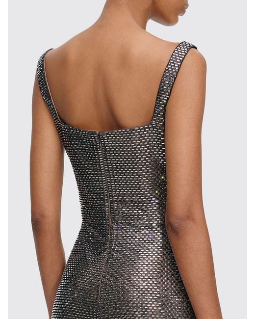 Self-Portrait Gray Dress