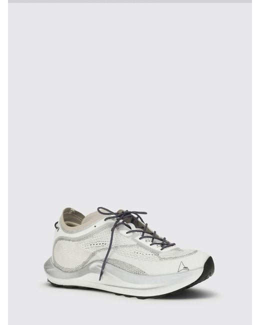 Roa White Sella Lite Recycled Polyester Blend Sneakers for men