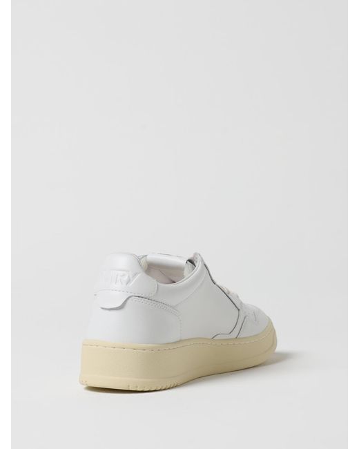 Autry White Leather Medalist Sneakers for men