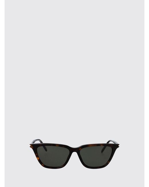 Saint Laurent Black Sl 889 Sulpice Thin Recycled Acetate Sunglasses