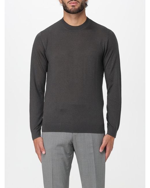 Emporio Armani Gray Jumper for men