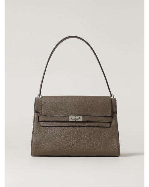 Tory Burch Natural Lee Radziwill Shoulder Bag