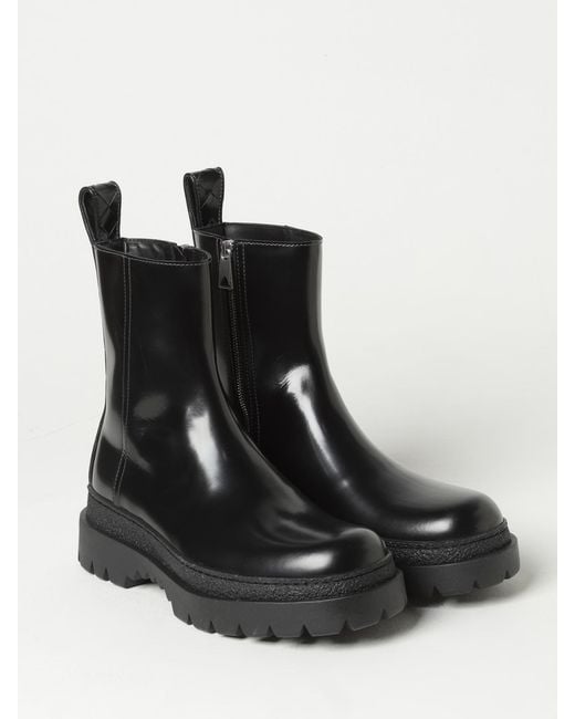 Bottega Veneta Schwarze Herren Stiefeletten in Black für Herren
