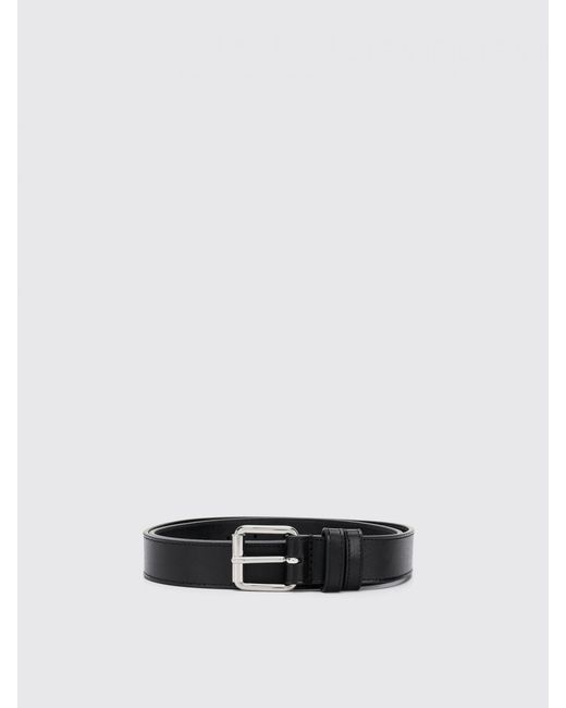 Comme des Garçons White Leather Belt for men