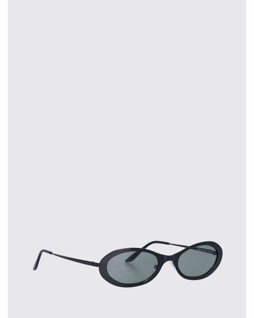 Our Legacy White Tad Acetate And Metal Sunglasses