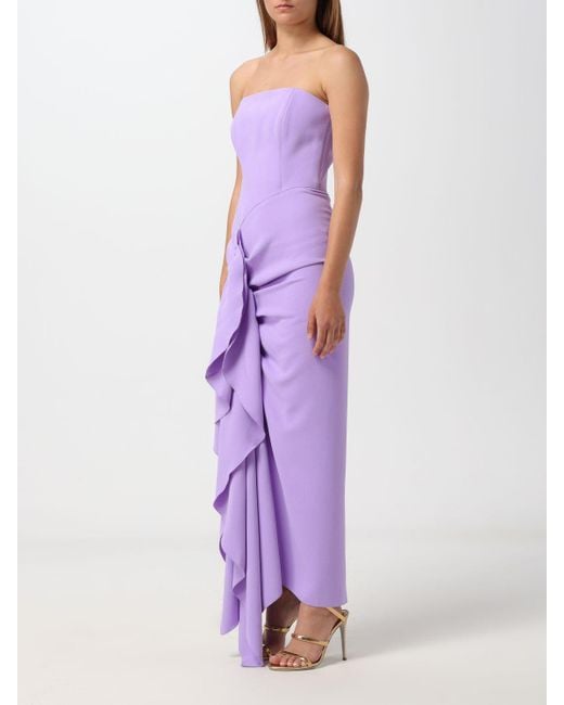 Solace London Purple Dress