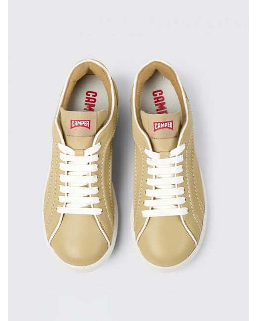 Camper Natural Sneakers Pelotas Xlite Leather