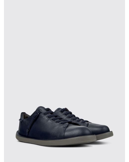 Camper Blue Wagon Leather Sneakers for men