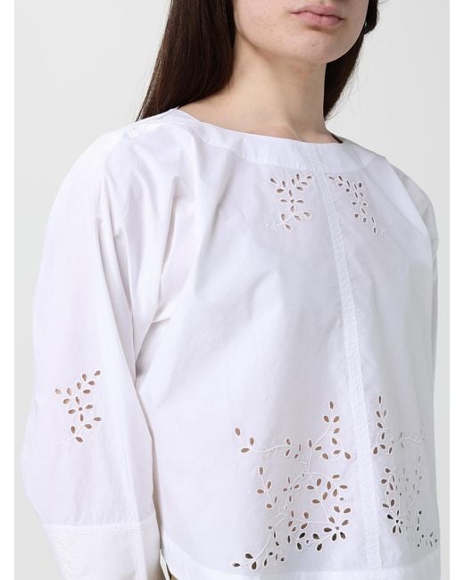 Soeur White Hansel Cotton Top