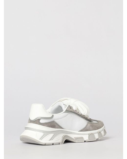 Dolce & Gabbana White Dolce &Amp Gabbana Dg Country Road Suede And Mesh Sneakers