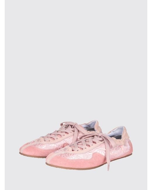 CECILIE BAHNSEN Pink Sneakers