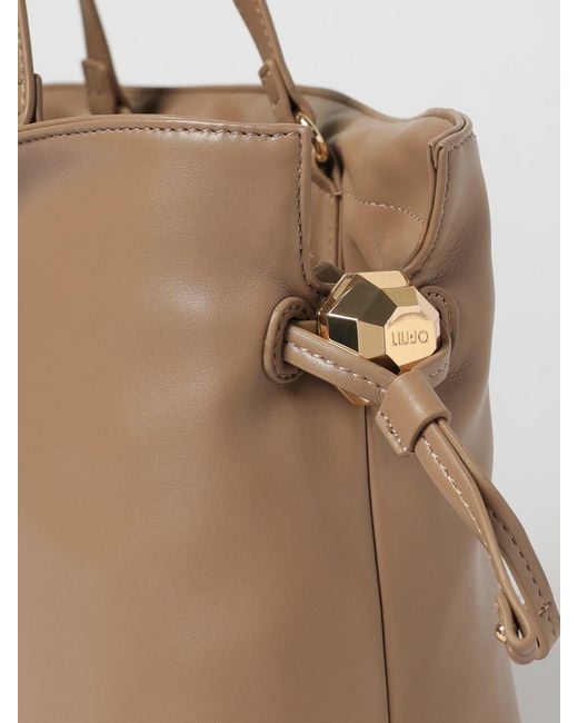 Liu Jo Natural Riccy Faux Leather Bag