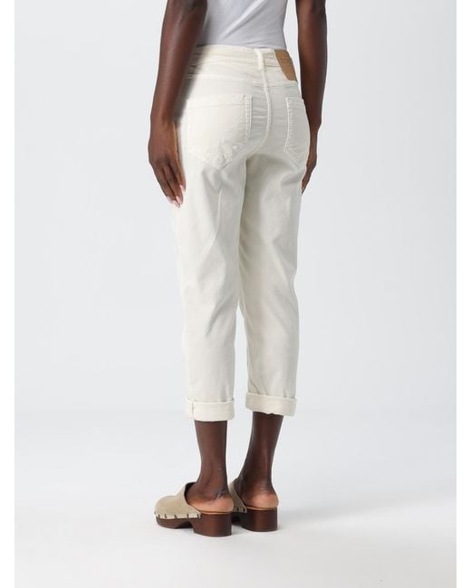 Dondup White Jeans