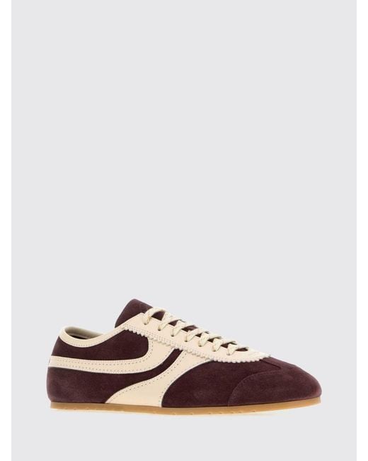 Dries Van Noten White Bicolor Low-Top Sneakers for men