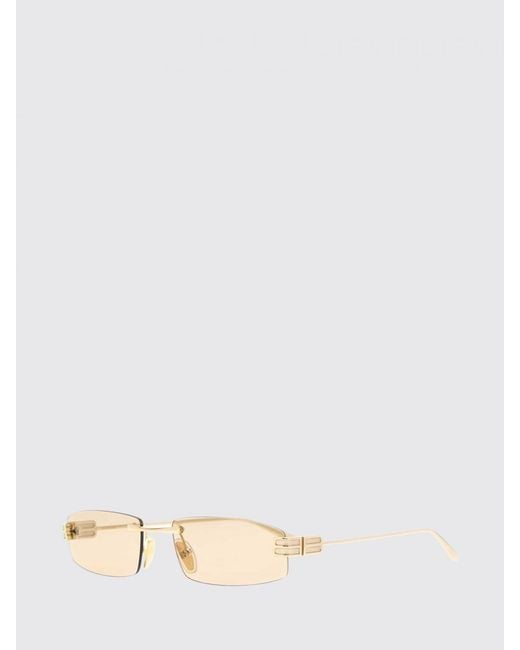 Balenciaga Natural Gossip Metal Sunglasses