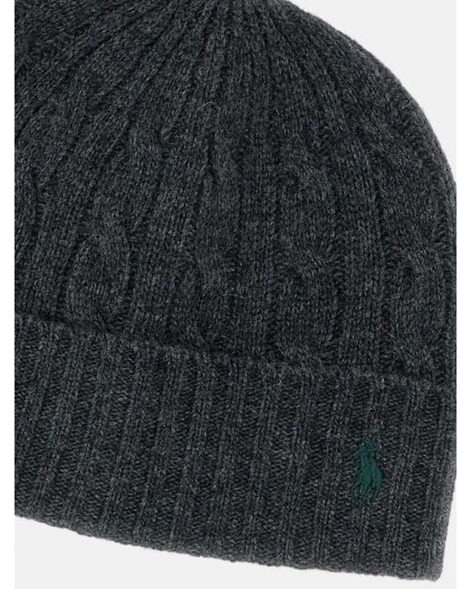 Polo Ralph Lauren Black Hat for men