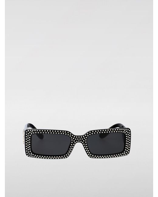 Dolce & Gabbana Black Dolce &Amp Gabbana 0Dg4447B Acetate Sunglasses With Rhinestones