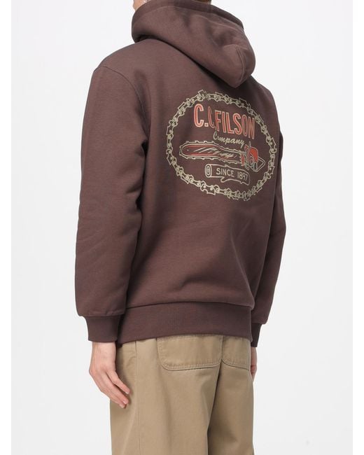 Filson Brown Sweatshirt for men