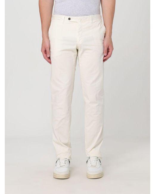 PT Torino White Trousers for men
