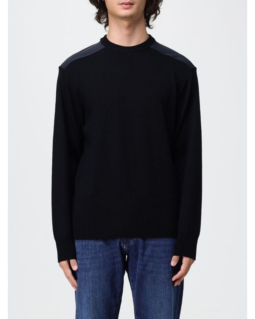 Paul & Shark Black Paul &Amp Shark Crewneck Jumper for men