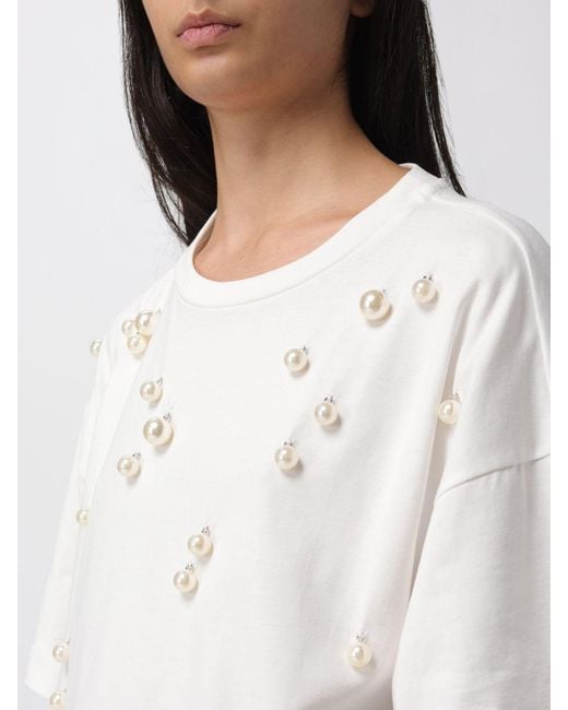 T-Shirt Oversize di MEIMEIJ in White