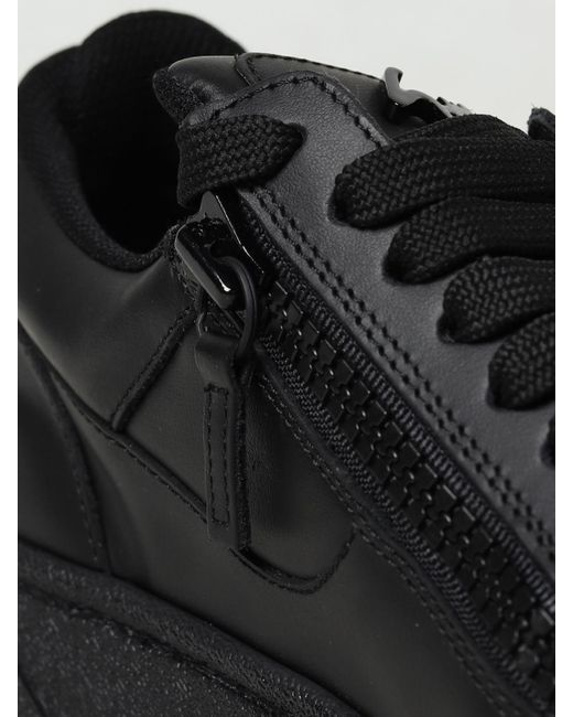 Sneakers in pelle di Giuseppe Zanotti in Black da Uomo
