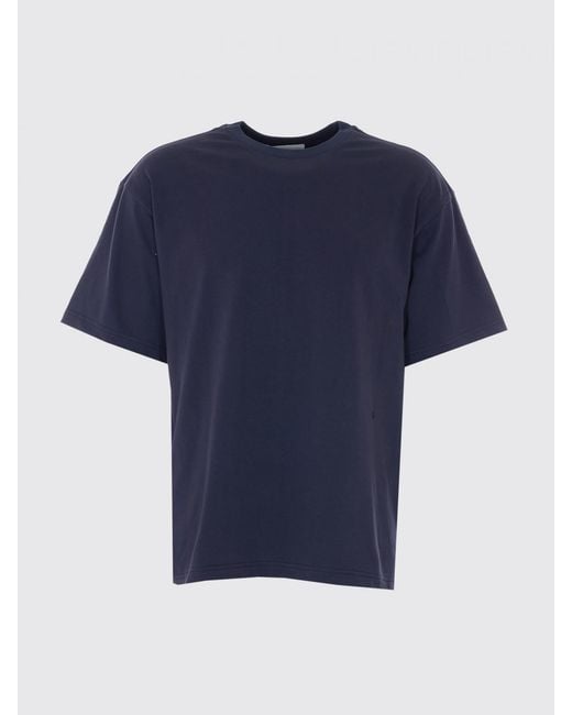DUNST Blue Basic Cotton T-Shirt for men