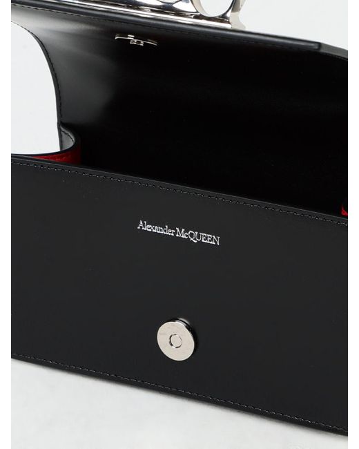 Bolso de hombro Alexander McQueen de color Black