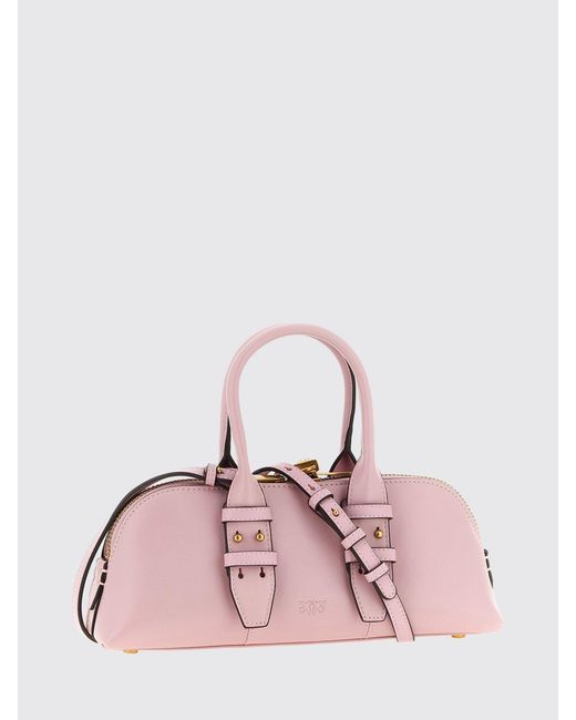Pinko Pink Escape Leather Bag