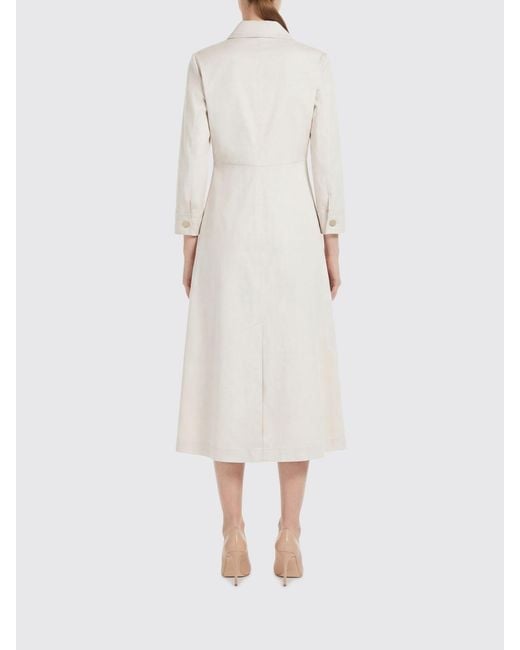 Max Mara Natural Amelia Cotton Chemisier Dress