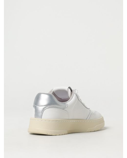 Liu Jo White Leather Lowtop Sneakers