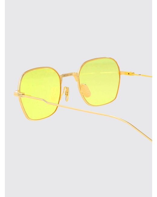 Thom Browne Yellow Ues936Cg0001 Titanium Sunglasses for men