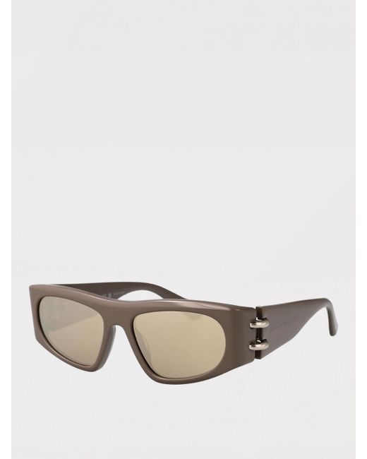 McQueen Natural Am0471S Acetate Sunglasses