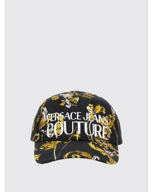 Cappello Baroque di Versace Jeans Couture in Black da Uomo
