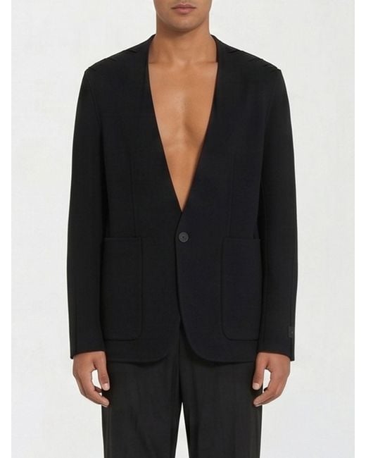 MM6 by Maison Margiela Black Jacket for men