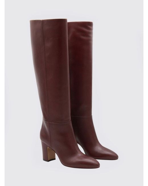 Paris Texas Brown Flat Ankle Boots
