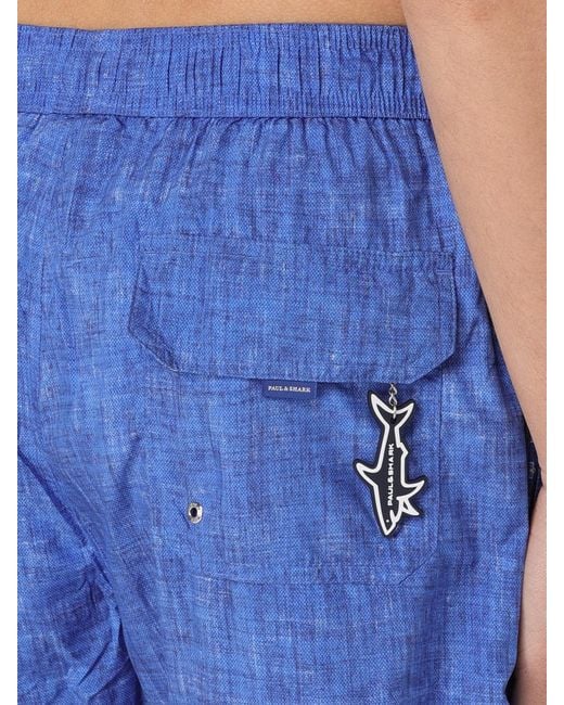 Paul & Shark Blue Paul &Amp Shark Swimsuit for men